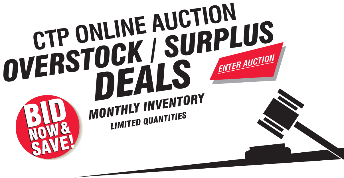 CTP Online Auction Ad