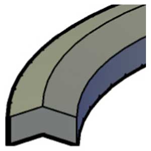 Inch Individual Vee Rings and Adaptors