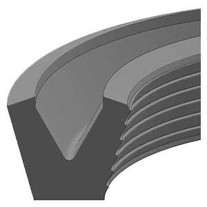 HMU Homogeneous Rod U-Seals