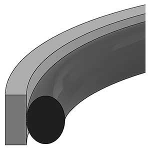 Caterpillar 2 Piece Step-Cut Piston Seals