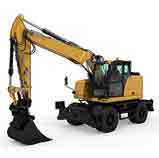 Caterpillar Excavators - Wheel